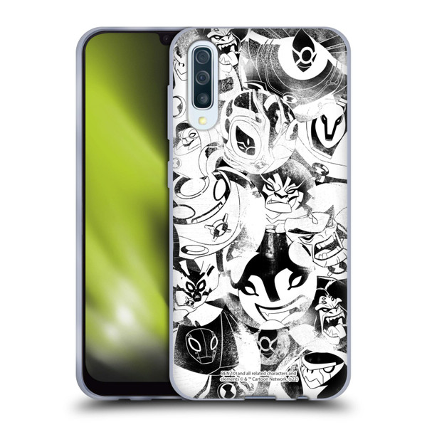 Ben 10: Ultimate Alien Graphics Ultimate Forms Soft Gel Case for Samsung Galaxy A50/A30s (2019)