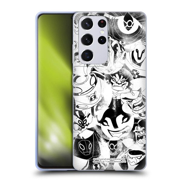 Ben 10: Ultimate Alien Graphics Ultimate Forms Soft Gel Case for Samsung Galaxy S21 Ultra 5G