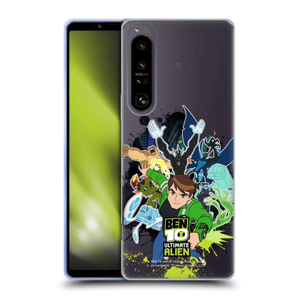 Ben 10: Ultimate Alien Graphics Character Art Soft Gel Case for Sony Xperia 1 IV