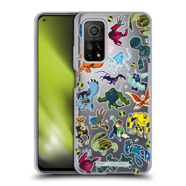 Ben 10: Ultimate Alien Graphics Alien Pattern Soft Gel Case for Xiaomi Mi 10T 5G