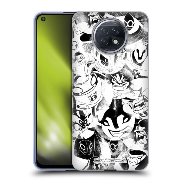 Ben 10: Ultimate Alien Graphics Ultimate Forms Soft Gel Case for Xiaomi Redmi Note 9T 5G