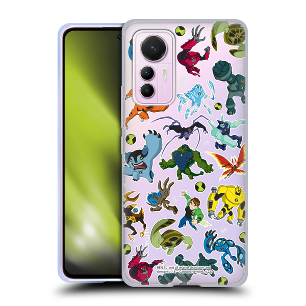 Ben 10: Ultimate Alien Graphics Alien Pattern Soft Gel Case for Xiaomi 12 Lite