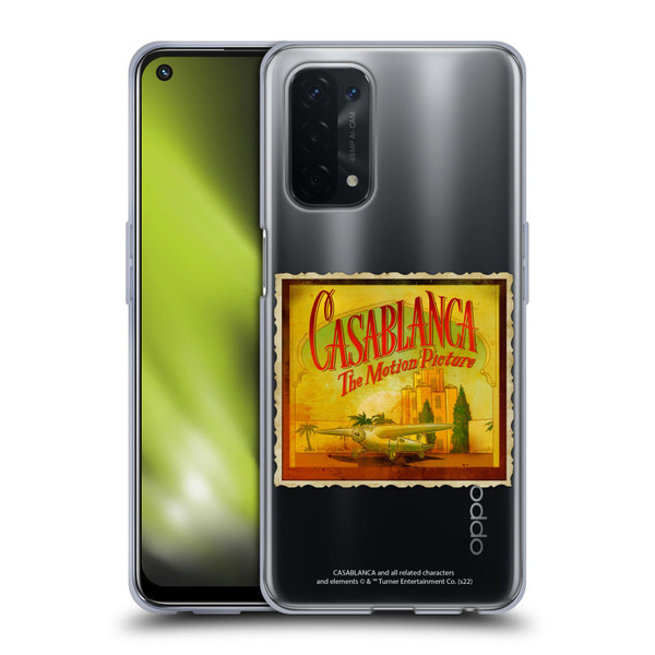 Casablanca Graphics Poster Soft Gel Case for OPPO A54 5G