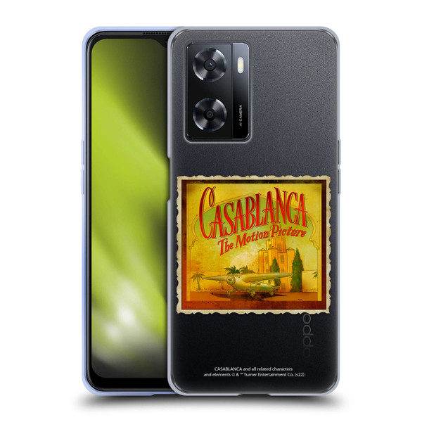 Casablanca Graphics Poster Soft Gel Case for OPPO A57s