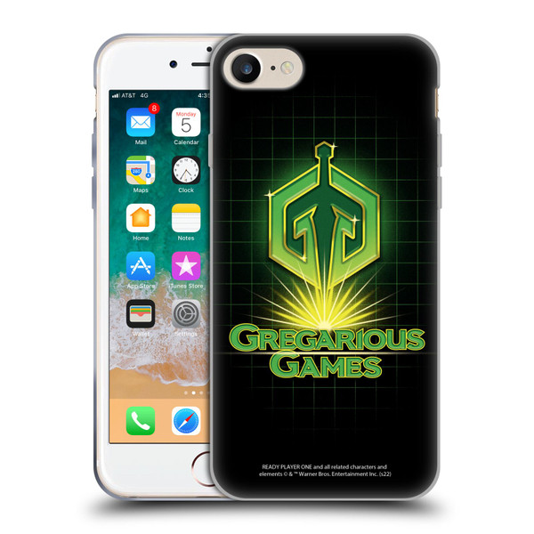 Ready Player One Graphics Logo Soft Gel Case for Apple iPhone 7 / 8 / SE 2020 & 2022