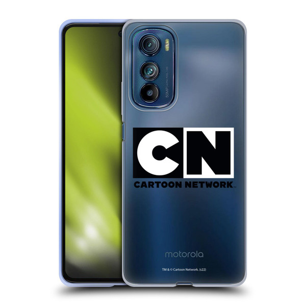 Cartoon Network Logo Plain Soft Gel Case for Motorola Edge 30