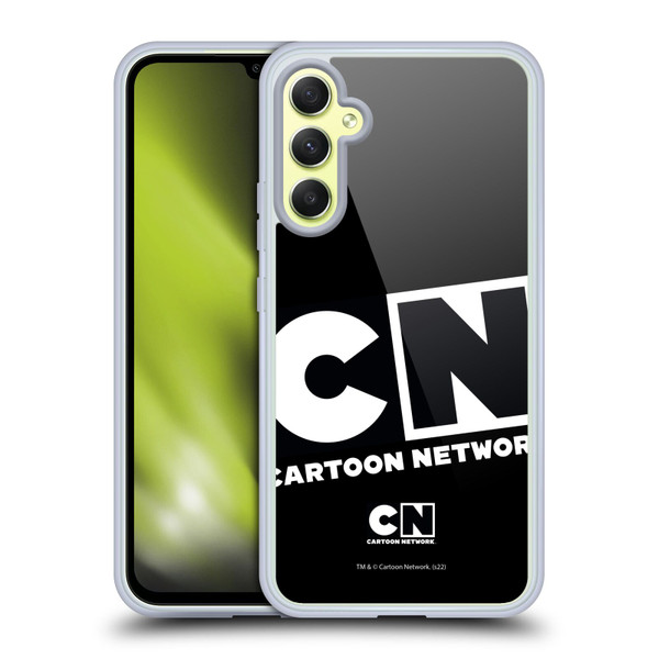 Cartoon Network Logo Oversized Soft Gel Case for Samsung Galaxy A34 5G