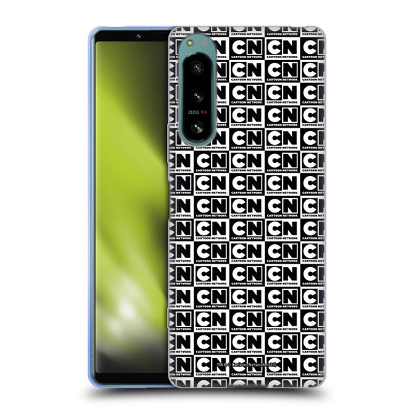 Cartoon Network Logo Pattern Soft Gel Case for Sony Xperia 5 IV