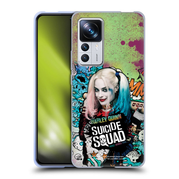 Suicide Squad 2016 Graphics Harley Quinn Poster Soft Gel Case for Xiaomi 12T Pro