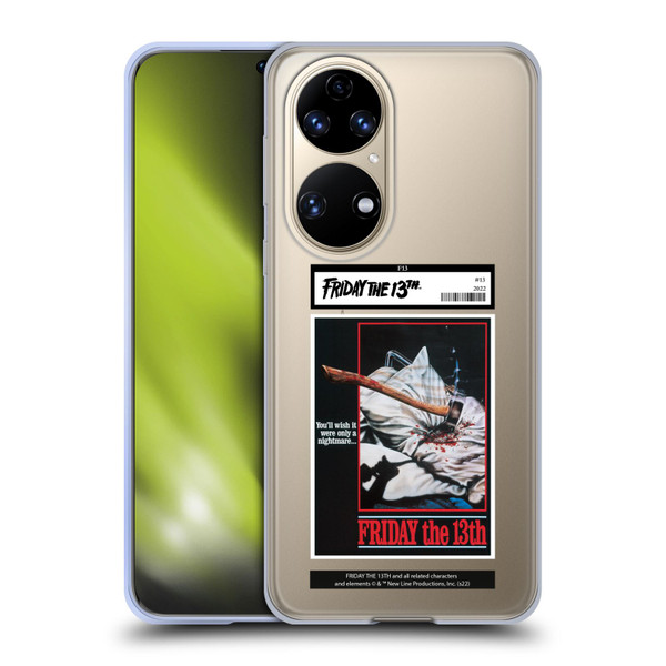 Friday the 13th 1980 Graphics Poster 2 Soft Gel Case for Huawei P50