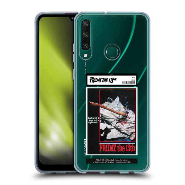 Friday the 13th 1980 Graphics Poster 2 Soft Gel Case for Huawei Y6p