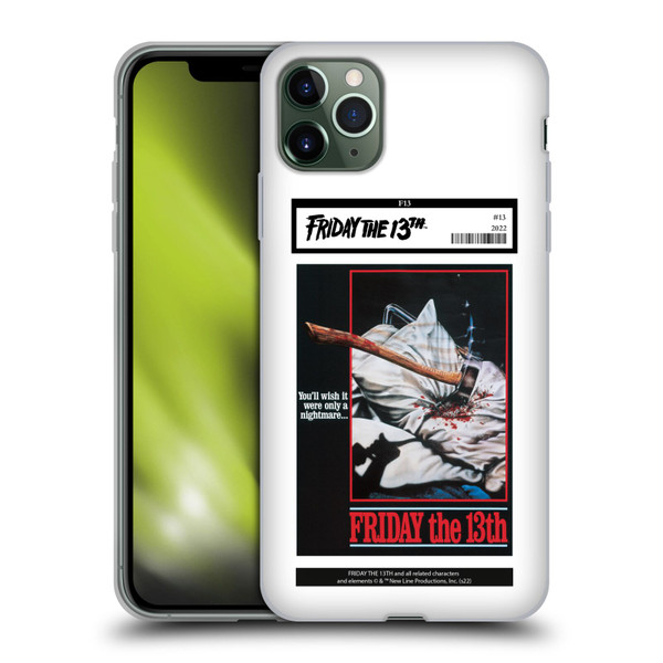 Friday the 13th 1980 Graphics Poster 2 Soft Gel Case for Apple iPhone 11 Pro Max