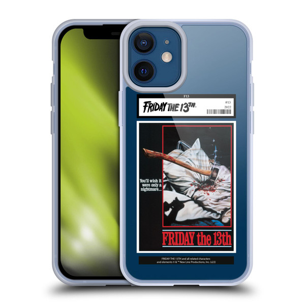 Friday the 13th 1980 Graphics Poster 2 Soft Gel Case for Apple iPhone 12 Mini