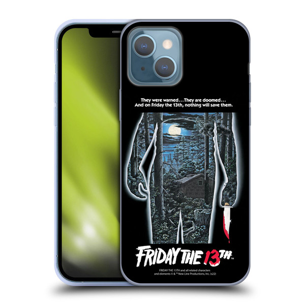 Friday the 13th 1980 Graphics Poster Soft Gel Case for Apple iPhone 13