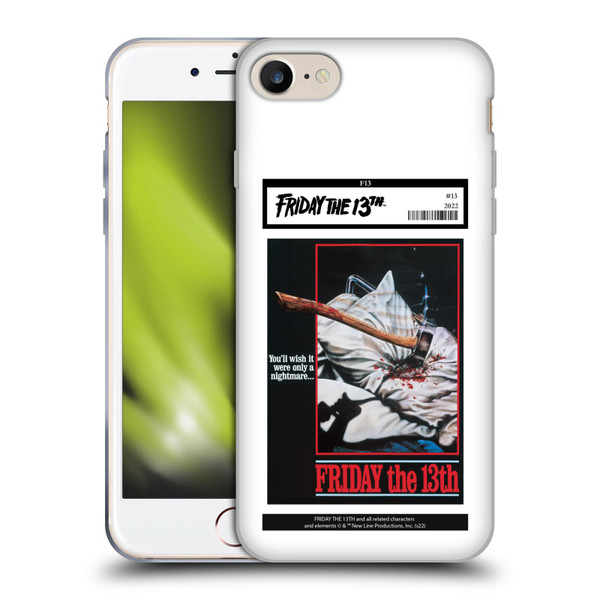 Friday the 13th 1980 Graphics Poster 2 Soft Gel Case for Apple iPhone 7 / 8 / SE 2020 & 2022