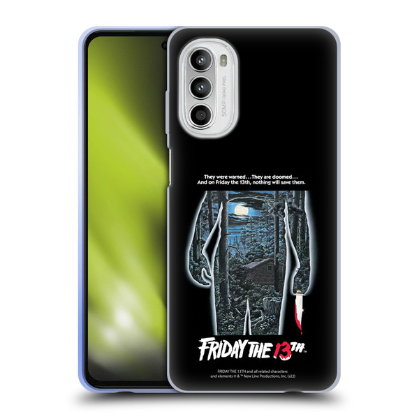 Friday the 13th 1980 Graphics Poster Soft Gel Case for Motorola Moto G52
