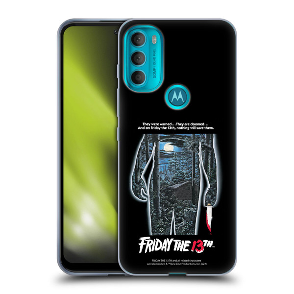 Friday the 13th 1980 Graphics Poster Soft Gel Case for Motorola Moto G71 5G