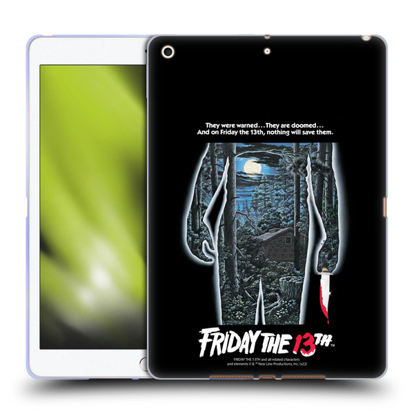 Friday the 13th 1980 Graphics Poster Soft Gel Case for Apple iPad 10.2 2019/2020/2021