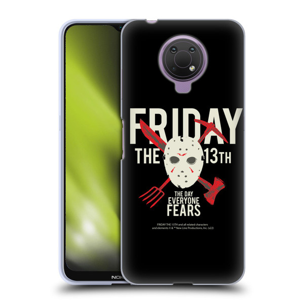 Friday the 13th 1980 Graphics The Day Everyone Fears Soft Gel Case for Nokia G10