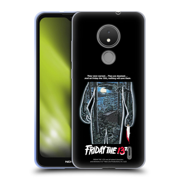 Friday the 13th 1980 Graphics Poster Soft Gel Case for Nokia C21