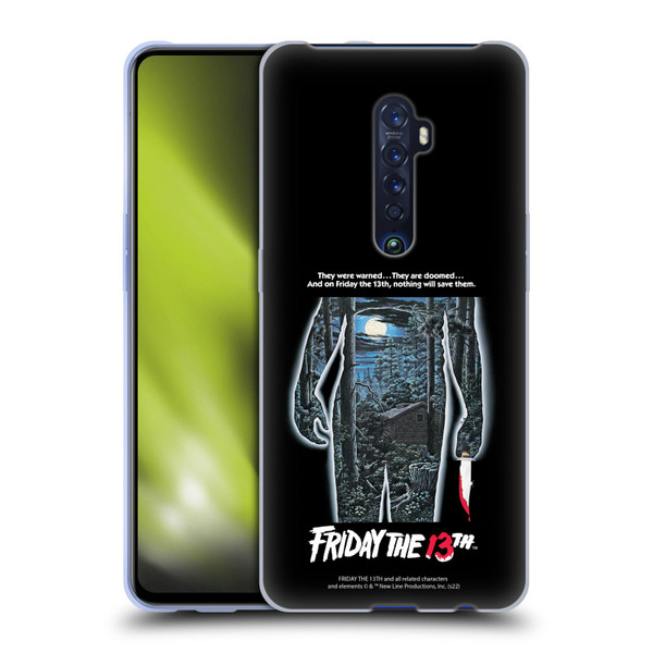Friday the 13th 1980 Graphics Poster Soft Gel Case for OPPO Reno 2