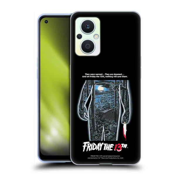 Friday the 13th 1980 Graphics Poster Soft Gel Case for OPPO Reno8 Lite