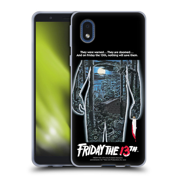 Friday the 13th 1980 Graphics Poster Soft Gel Case for Samsung Galaxy A01 Core (2020)