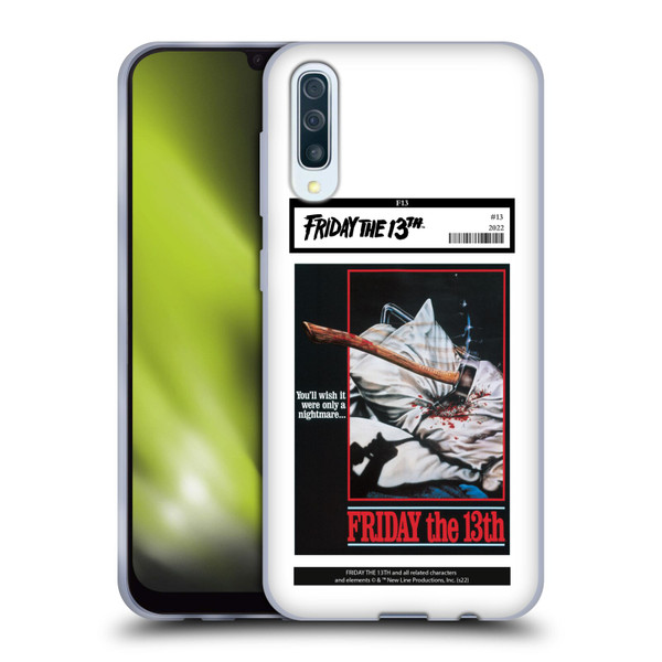 Friday the 13th 1980 Graphics Poster 2 Soft Gel Case for Samsung Galaxy A50/A30s (2019)