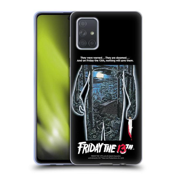 Friday the 13th 1980 Graphics Poster Soft Gel Case for Samsung Galaxy A71 (2019)