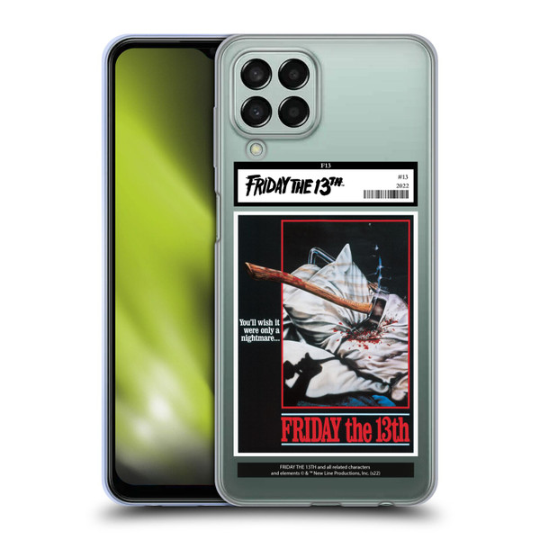 Friday the 13th 1980 Graphics Poster 2 Soft Gel Case for Samsung Galaxy M33 (2022)