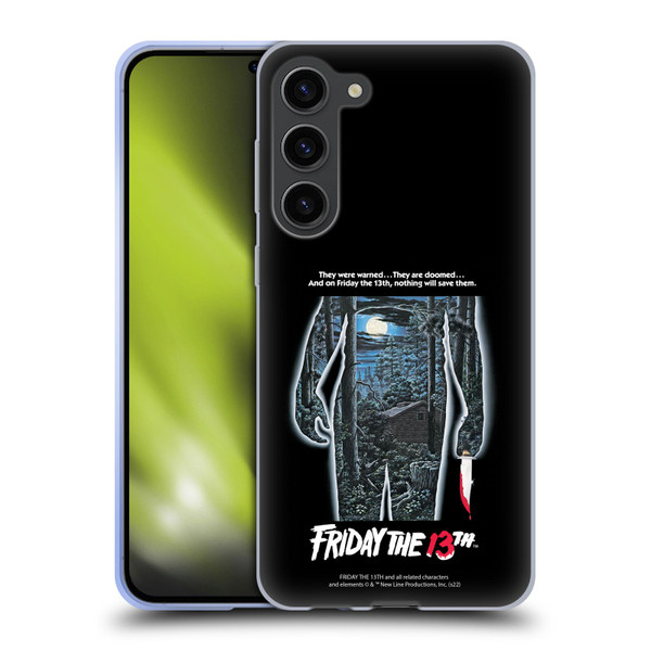 Friday the 13th 1980 Graphics Poster Soft Gel Case for Samsung Galaxy S23+ 5G