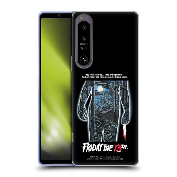 Friday the 13th 1980 Graphics Poster Soft Gel Case for Sony Xperia 1 IV