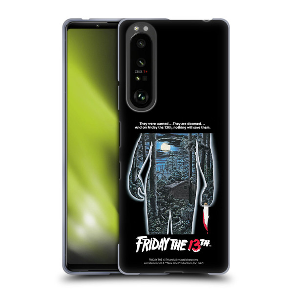 Friday the 13th 1980 Graphics Poster Soft Gel Case for Sony Xperia 1 III