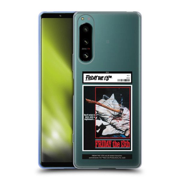 Friday the 13th 1980 Graphics Poster 2 Soft Gel Case for Sony Xperia 5 IV