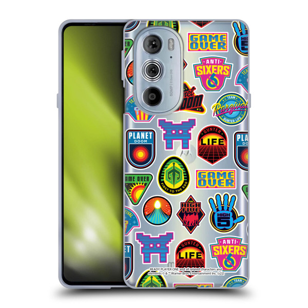Ready Player One Graphics Collage Soft Gel Case for Motorola Edge X30