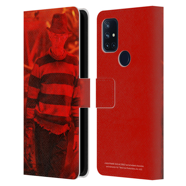 A Nightmare On Elm Street 3 Dream Warriors Graphics Freddy 2 Leather Book Wallet Case Cover For OnePlus Nord N10 5G