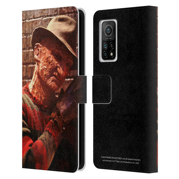 A Nightmare On Elm Street 3 Dream Warriors Graphics Freddy 3 Leather Book Wallet Case Cover For Xiaomi Mi 10T 5G