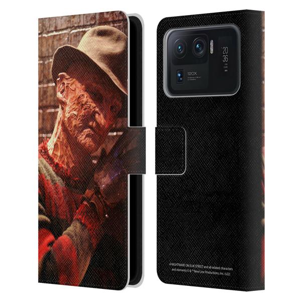 A Nightmare On Elm Street 3 Dream Warriors Graphics Freddy 3 Leather Book Wallet Case Cover For Xiaomi Mi 11 Ultra