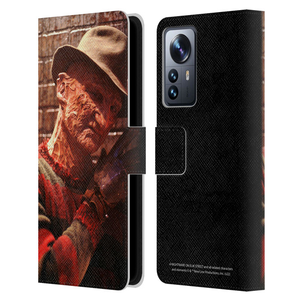 A Nightmare On Elm Street 3 Dream Warriors Graphics Freddy 3 Leather Book Wallet Case Cover For Xiaomi 12 Pro