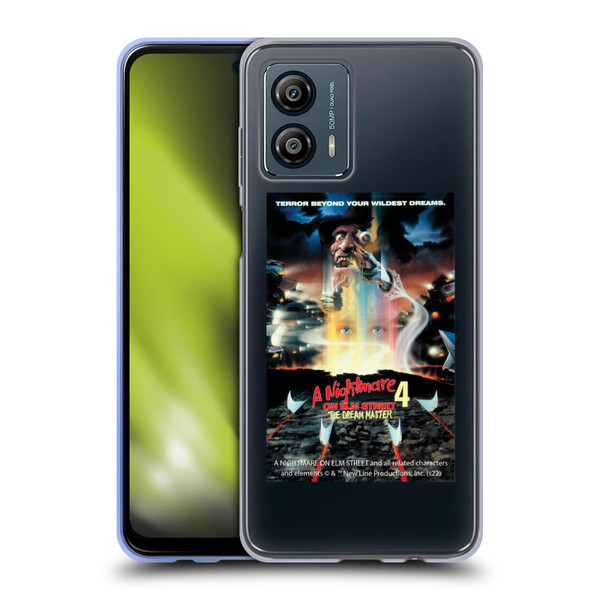 A Nightmare On Elm Street 4 The Dream Master Graphics Poster Soft Gel Case for Motorola Moto G53 5G