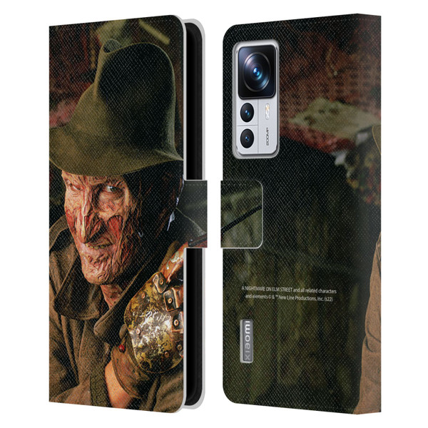 A Nightmare On Elm Street 4 The Dream Master Graphics Freddy Leather Book Wallet Case Cover For Xiaomi 12T Pro
