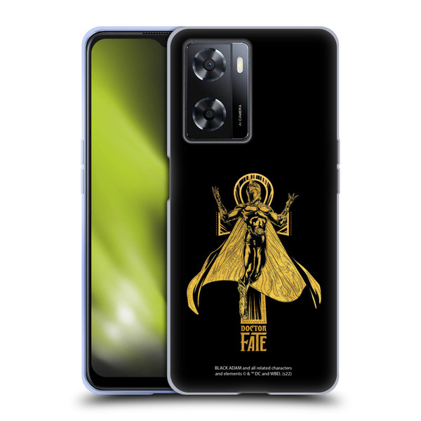 Black Adam Graphics Doctor Fate Soft Gel Case for OPPO A57s