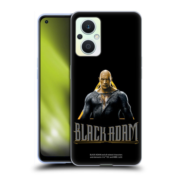 Black Adam Graphics Black Adam Soft Gel Case for OPPO Reno8 Lite