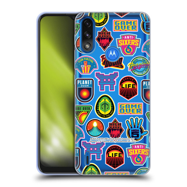 Ready Player One Graphics Collage Soft Gel Case for Motorola Moto E7 Power / Moto E7i Power