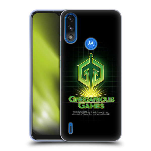 Ready Player One Graphics Logo Soft Gel Case for Motorola Moto E7 Power / Moto E7i Power