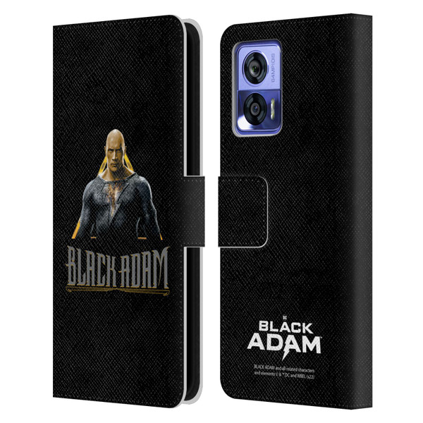 Black Adam Graphics Black Adam Leather Book Wallet Case Cover For Motorola Edge 30 Neo 5G