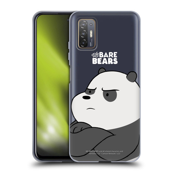We Bare Bears Character Art Panda Soft Gel Case for HTC Desire 21 Pro 5G