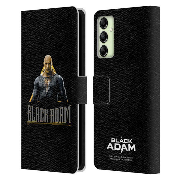 Black Adam Graphics Black Adam Leather Book Wallet Case Cover For Samsung Galaxy A14 5G