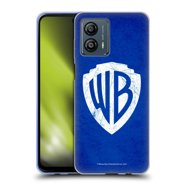 Warner Bros. Shield Logo Distressed Soft Gel Case for Motorola Moto G53 5G