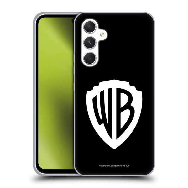 Warner Bros. Shield Logo Black Soft Gel Case for Samsung Galaxy A54 5G